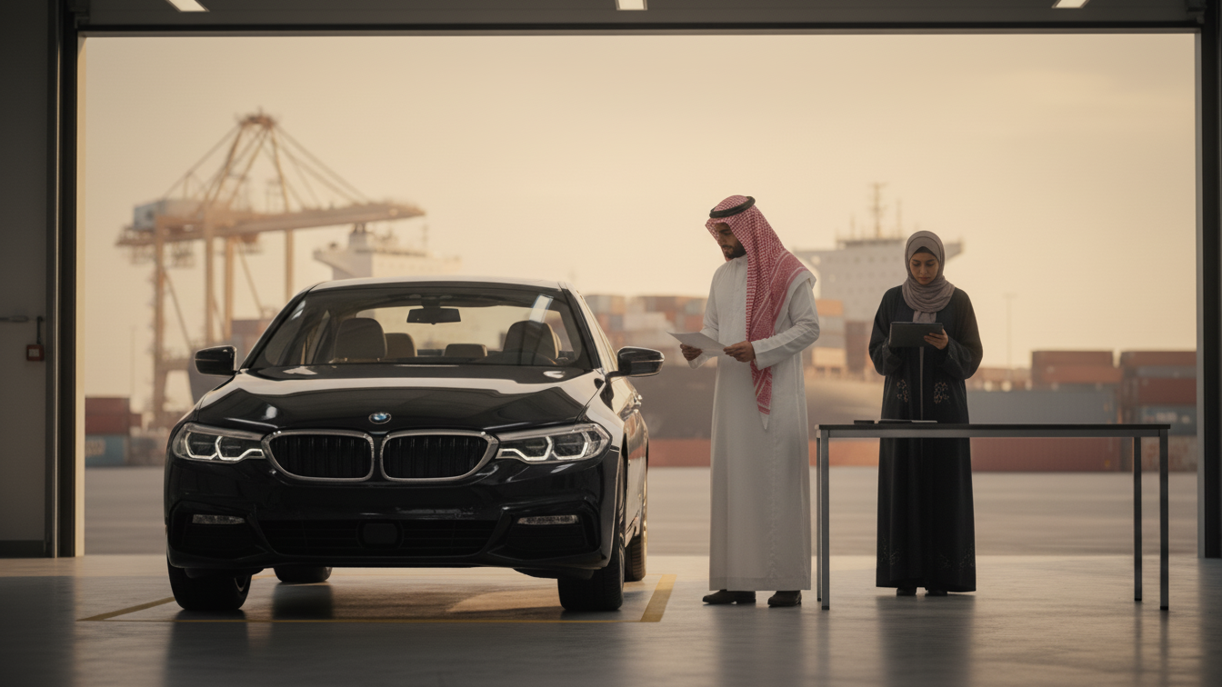 استيراد السيارة